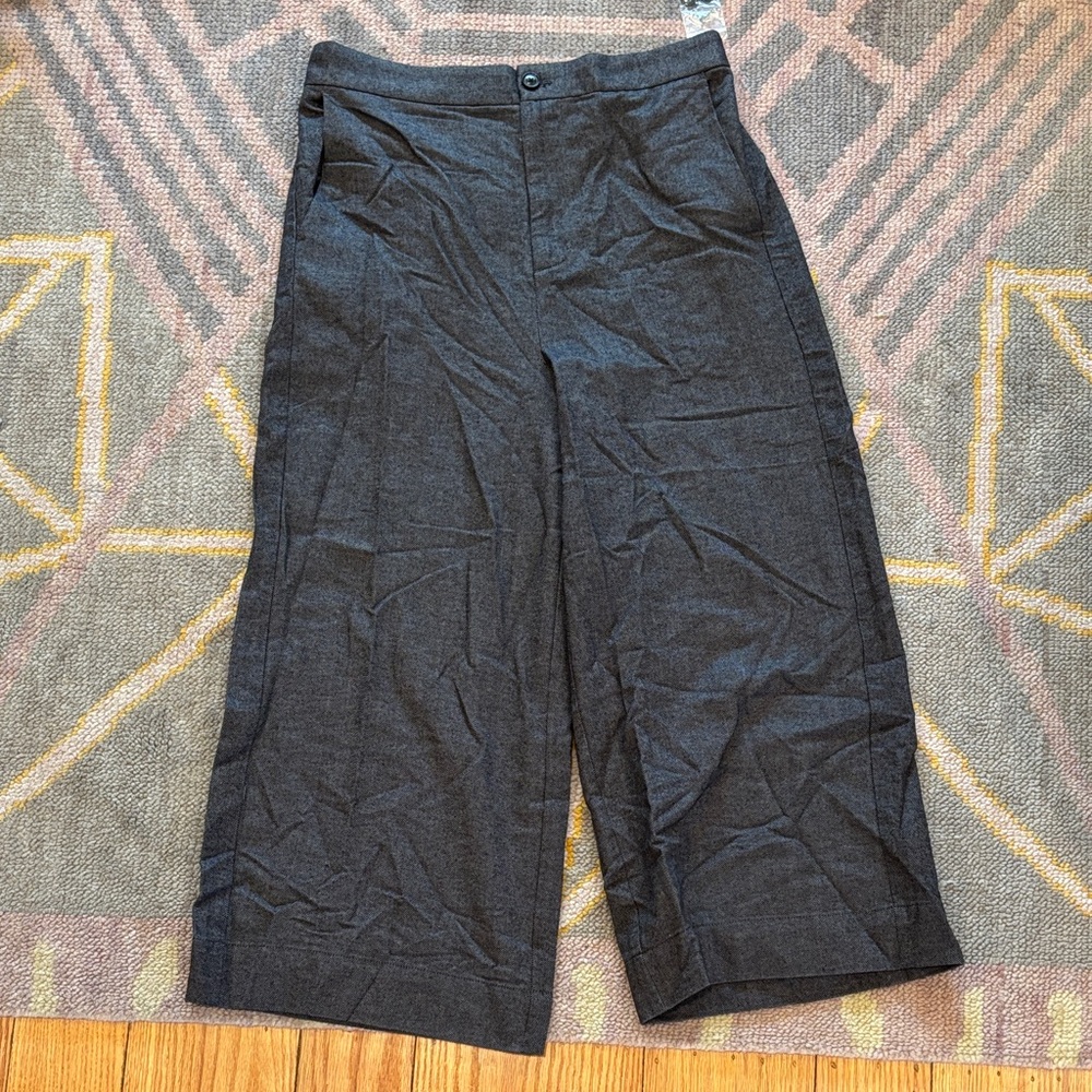 Madewell Women's Charcoal Cropped Pants